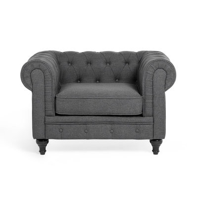 Laila Upholstered Chesterfield Chair