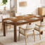 Solid Wood Base Dining Table