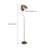 Solana Antiquation Woven Boho Floor Lamp