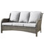 Ensemble de conversation de patio 9 pièces NTC, ensemble de canapé d'extérieur en osier avec chaises berçantes pivotantes, repose-pieds et table de foyer optionnelle, ensemble de conversation de patio avec coussins-88392636-88392637-98547658