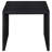 Canyon Black  Square Side End Table
