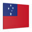 «Samoa Country Flag» sur toile-1943854742