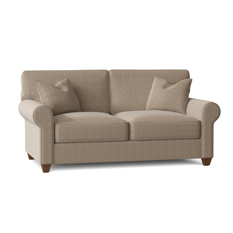 Upholstered 84'' Sofa, Zuma Natural Textured Linen