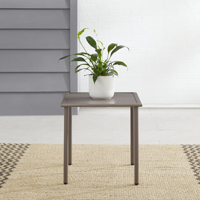 Table d'appoint en acier Apruva
