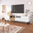 Modern TV With 2 Cabinets& Open Storage Compartment-1692693663