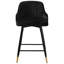 Tabouret de bar et de comptoir pivotant revêtu de velours-873056582-903768584