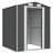 6.3 ft. W x 6.27 ft. D Steel Traditional Storage Shed-88005453