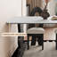 Ensemble de table de salle à manger rétro pour petit appartement-111471679