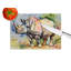 Rhinoceros Glass Cutting Board Large