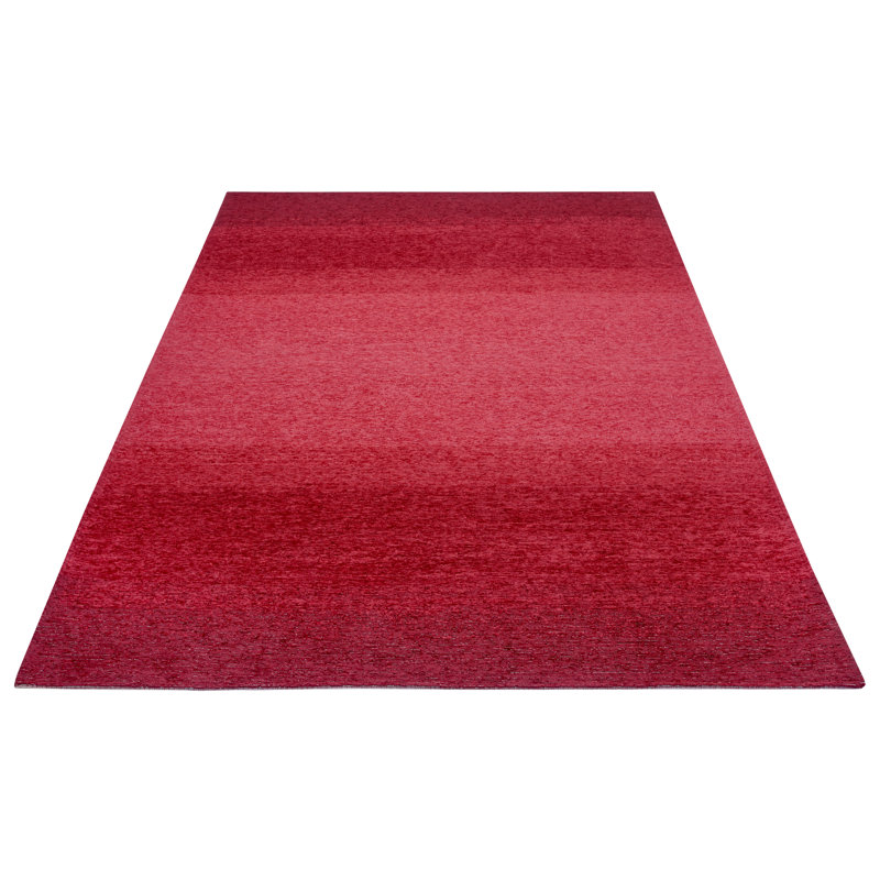 Bila Red Rug, Rectangular 150 x 220cm