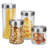 Glass Canister - Set of 4