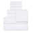 8 Pc Towel Set (2-Bath, 2-Hand, 4-Face)