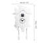 Horloge murale 7,87 po Pinkerton-29430819