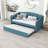 Alisha Twin Size Upholstered Daybed with Trundle-1173242569