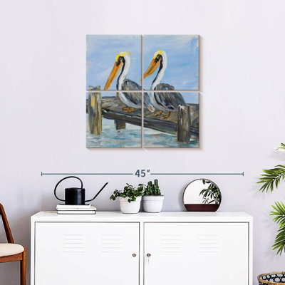 Bramic Pelicans On Deck