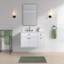 Meuble-lavabo simple 36 po avec plateau en pierre reconstituée Paisley-1494496872