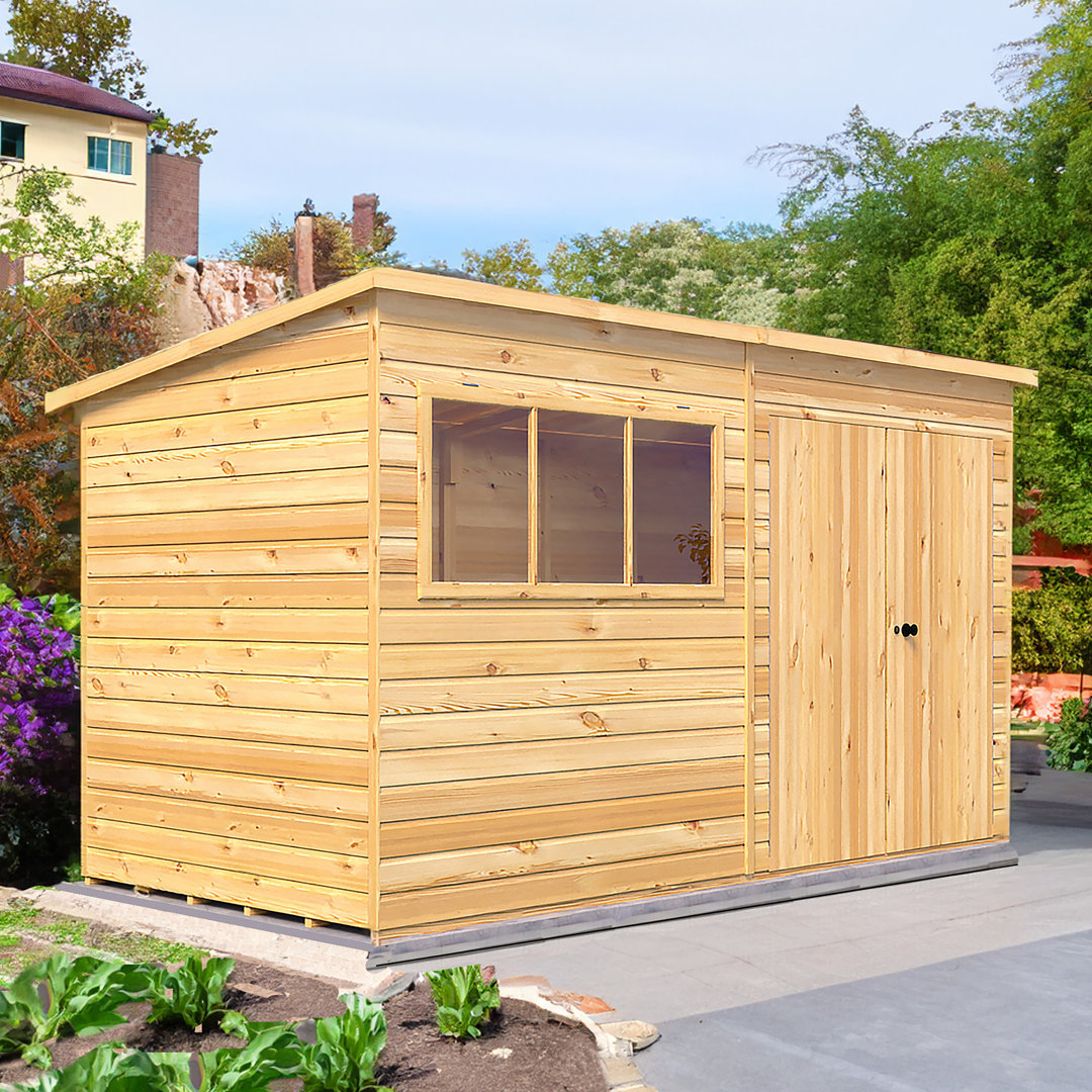 Shire Ranger Premium Shiplap Shed Workshop 12 Ft X 6 Ft