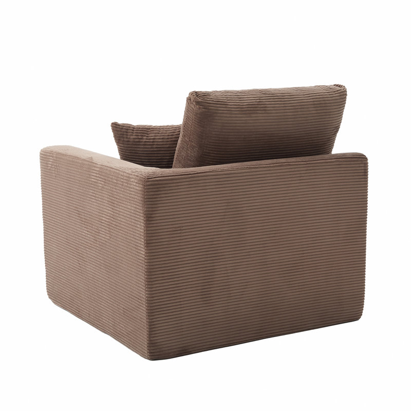 Canapé modulaire modulaire Cloud, canapé Comfy Cloud Modern, 2 places avec housses de coussin, meubles amovibles pour salon, chambre à coucher, appartements, dortoirs, sans assemblage requis