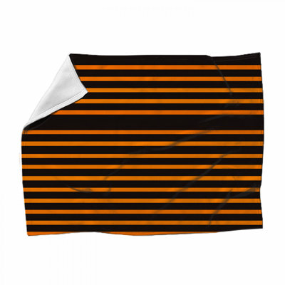 Jeté en molleton Stripes - Jeté à motif pour canapés ou lits