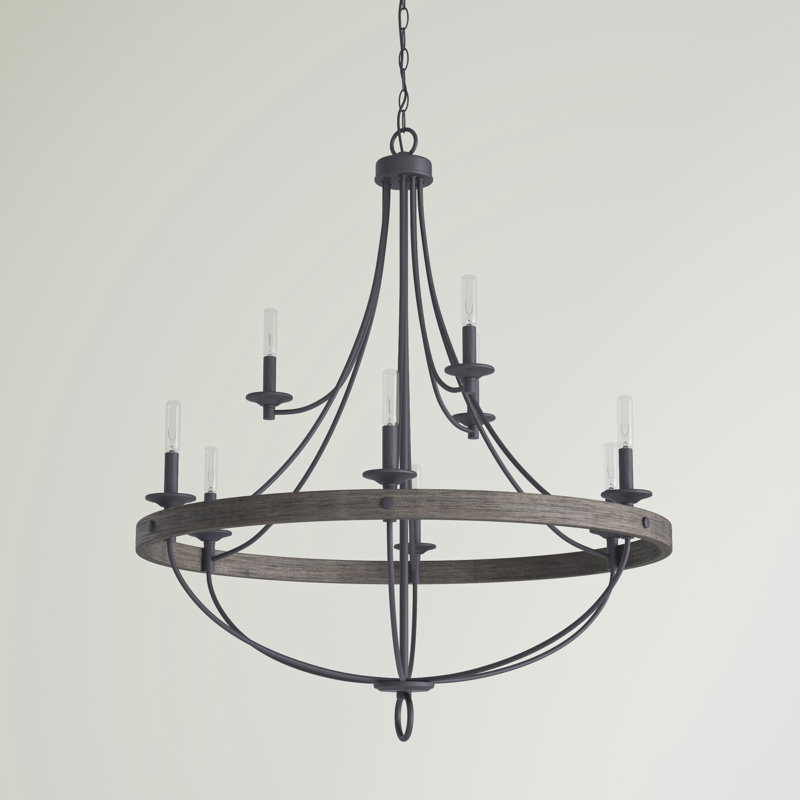 Lustre empire 9 lumières Kingsley