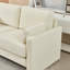 Petit canapé Modern Modern de 58,66 po, causeuse de style Mid-Century en chenille avec coussins de dossier et canapé d'appoint-923416898