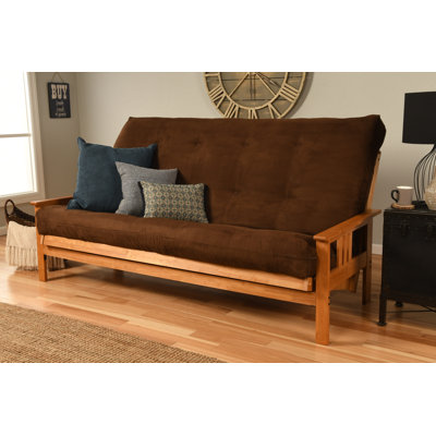 Johnte Queen 86" Futon Frame and Mattress