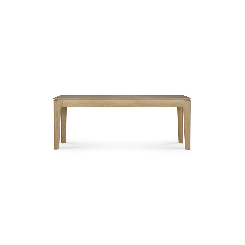 Bok Solid Wood Dining Bench, 18.1" H x 50" W x 13.8" D, Natural
