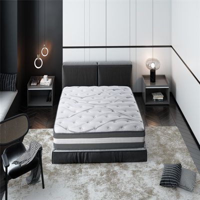 12'' Hybrid Pocket Spring Mattress-twin