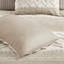 Ensemble de housse de couette en coton 3 pièces très grand / très grand californien avec capitonnage en chenille, style campagnard et confort moelleux-119369657-119369658