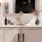 Novatto 17'' Stone Circular Bathroom Sink-10398316