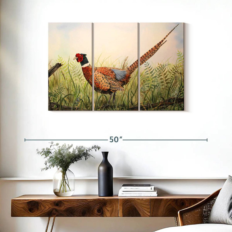 Brampt Glorious Pheasant, 24" H x 38" W