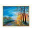 «Evening on Autumn Road», peinture sur toile-60162044-60162034