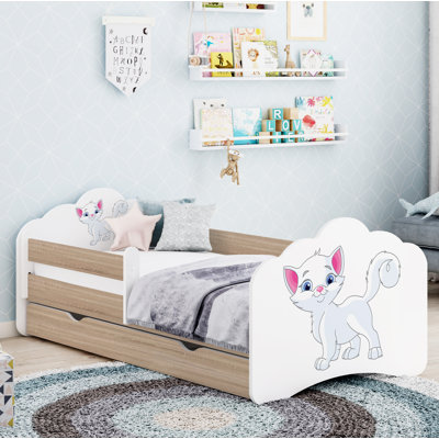 Quint European Toddler Bed Frame with Drawers