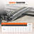 VEVOR Aluminum Foldable 3.15'' L Threshold Ramp-99187748