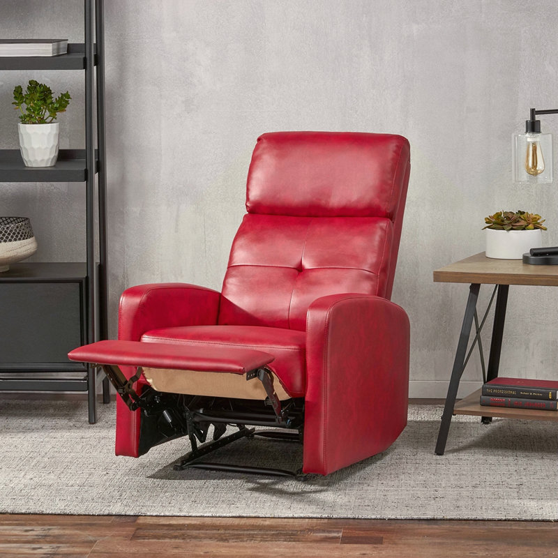 Fauteuil inclinable, Rouge