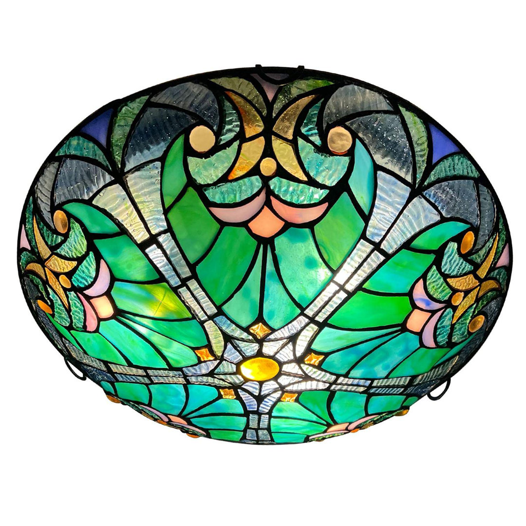 Vahram 3 - Light Tiffany Flush Mount Bloomsbury Market 