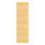 Tapis intérieur / extérieur jaune Artressia-1969146510