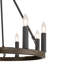 9-Lights Waggon Wheel Chandelier