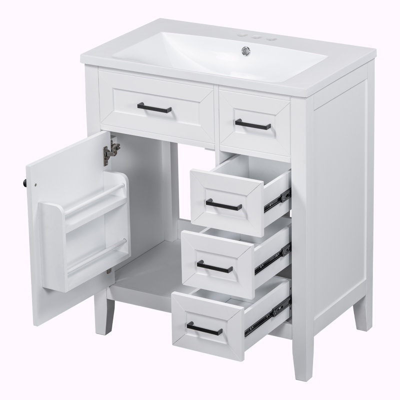 Meuble-lavabo avec lavabo pour la salle de bain