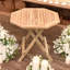 Juliano Teak Folding Outdoor Side Table , 45cm cm W 45cm cm D