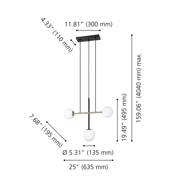 Dimensions du produit