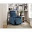 Fauteuil inclinable moderne avec dossier en velours côtelé, mobilier de salon confortable et élégant-1755880614
