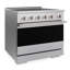 ZLINE Autograph 36 in. Marino Induction Range with 5 Element Cooktop and Polished Gold Accents-16417284