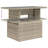  Patio Sofa Set Light Grey