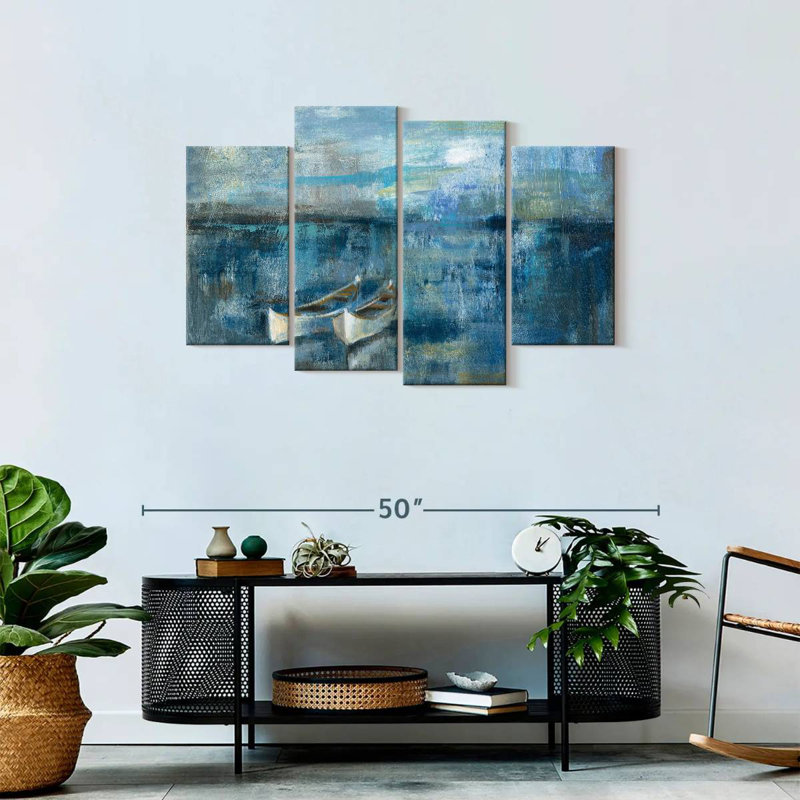 Mehar Two Boats, 27" H x 43" W
