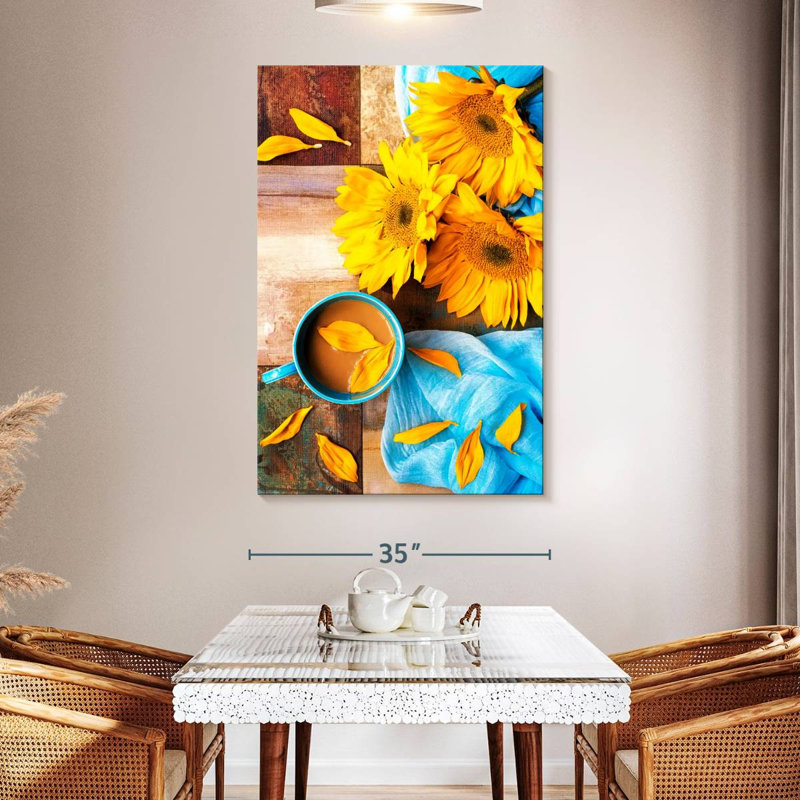 Café tournesol Harnek, H 51 po x l 34 po