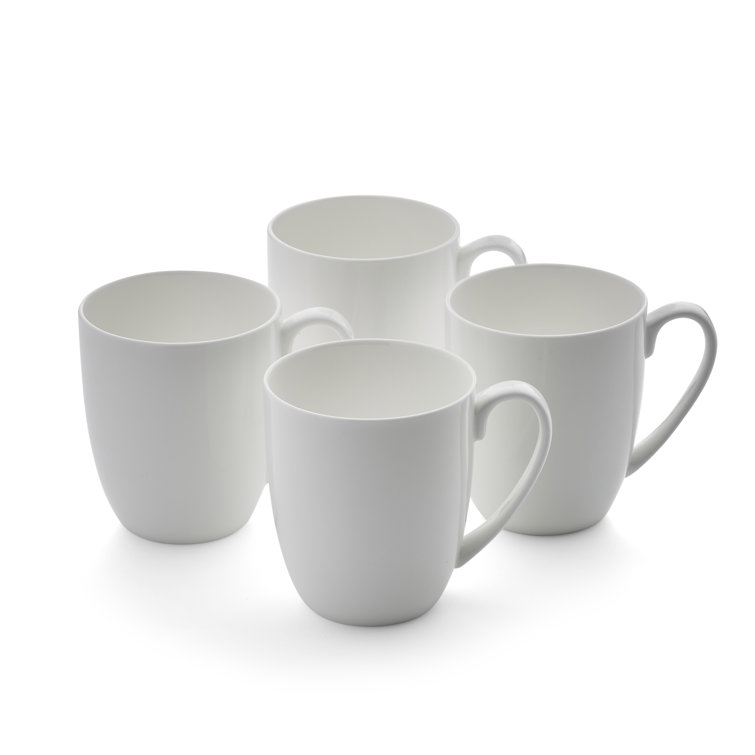 Royal Worcester, Serendipity White - Fine Bone China Mugs