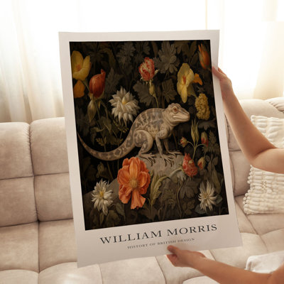 Animaux, reproduction d'art sans cadre William Morris
