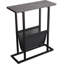 Petite table de bout étroite avec sac de rangement, table d'appoint polyvalente pour le salon, la chambre à coucher et le bureau personnel-106767074