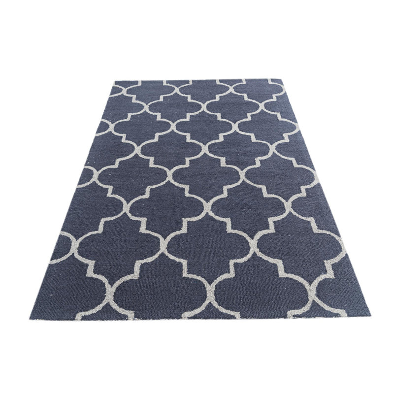 Iverson Navy Blue Rug